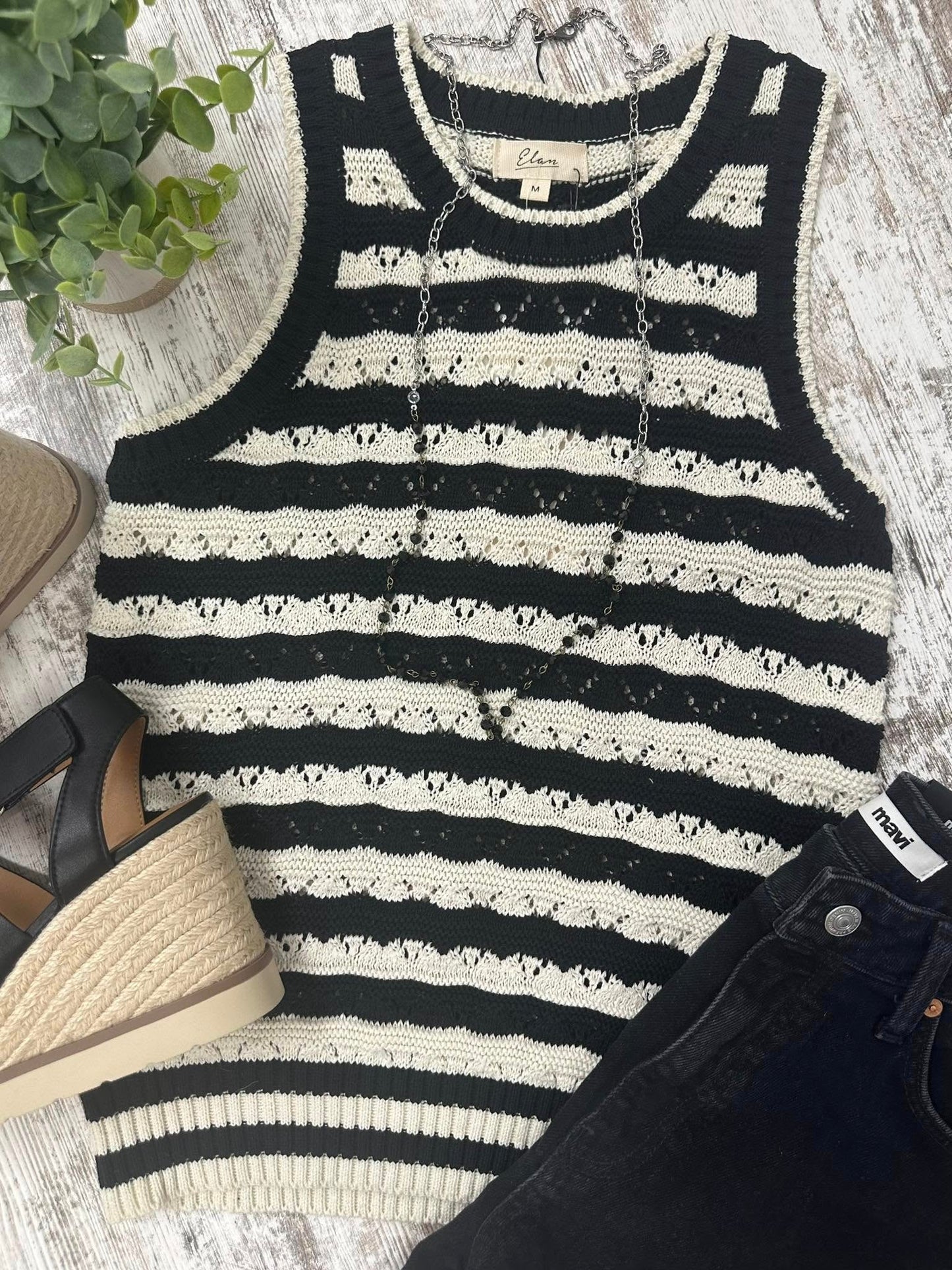 Class Act Sleeveless Sweater