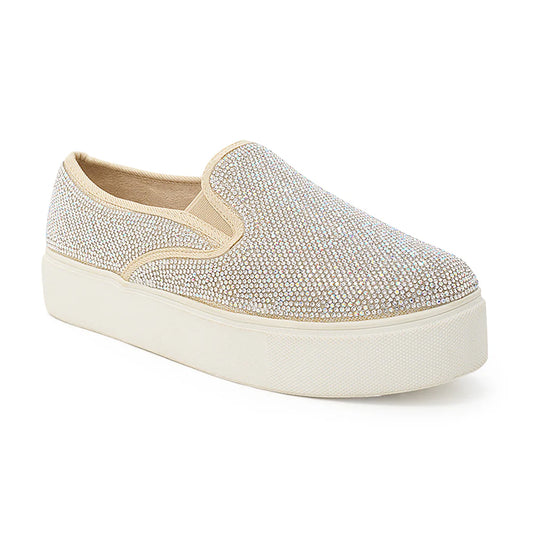 Pauline Slip-On Sneaker, Nude