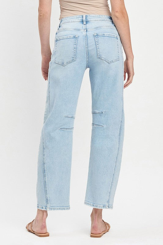 Taryn HR Barrel Jeans, Northern Lights