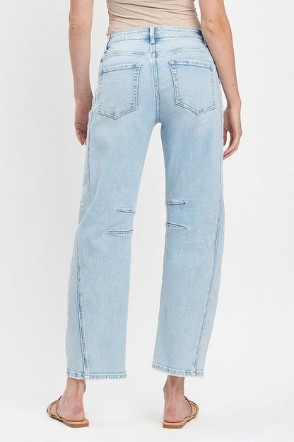 Taryn HR Barrel Jeans, Northern Lights