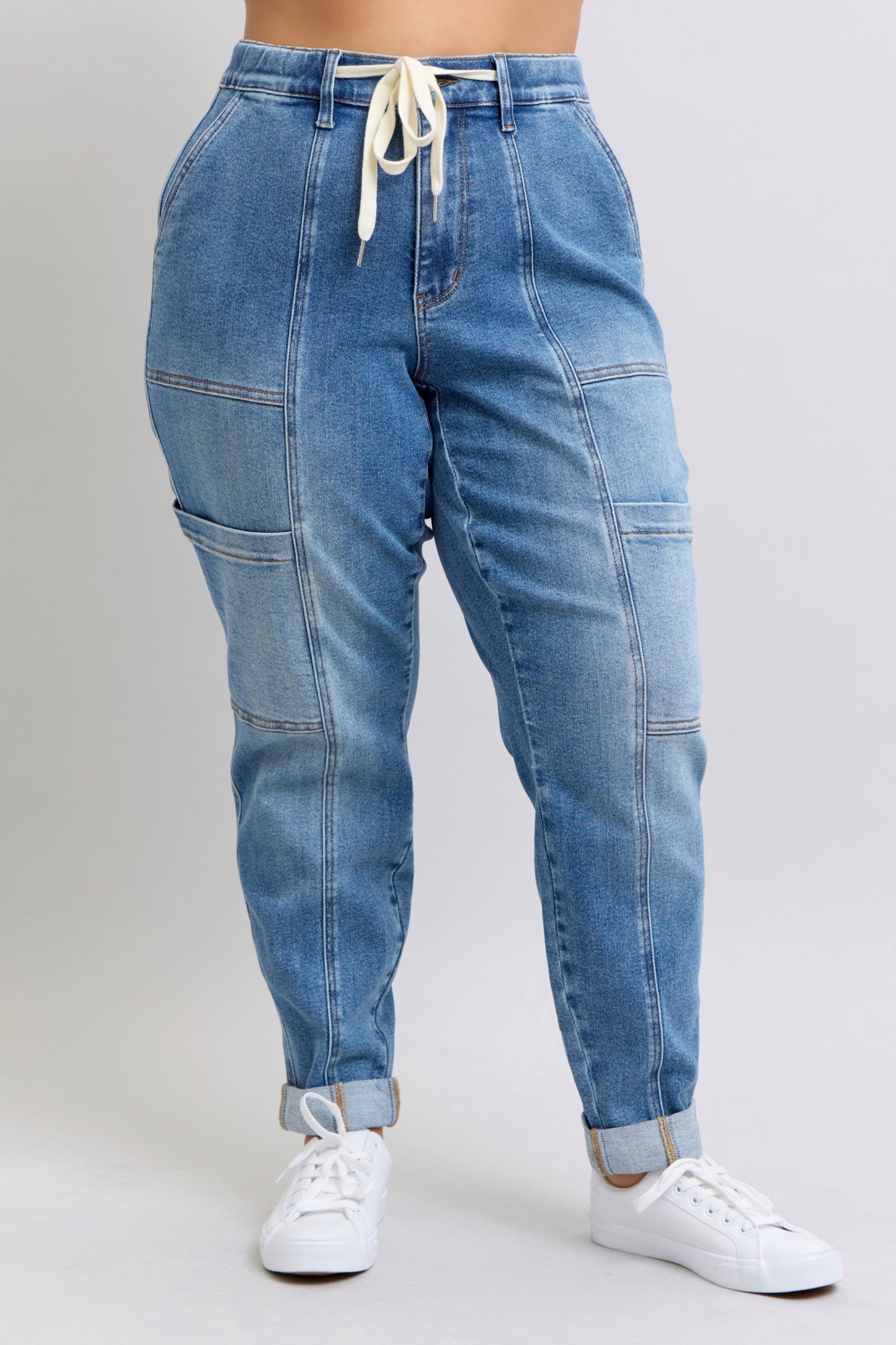 Clayton HR Cuffed Cargo Denim Jogger