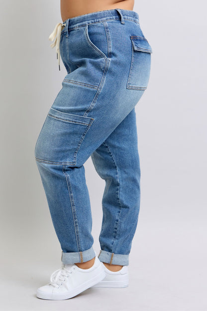 Clayton HR Cuffed Cargo Denim Jogger