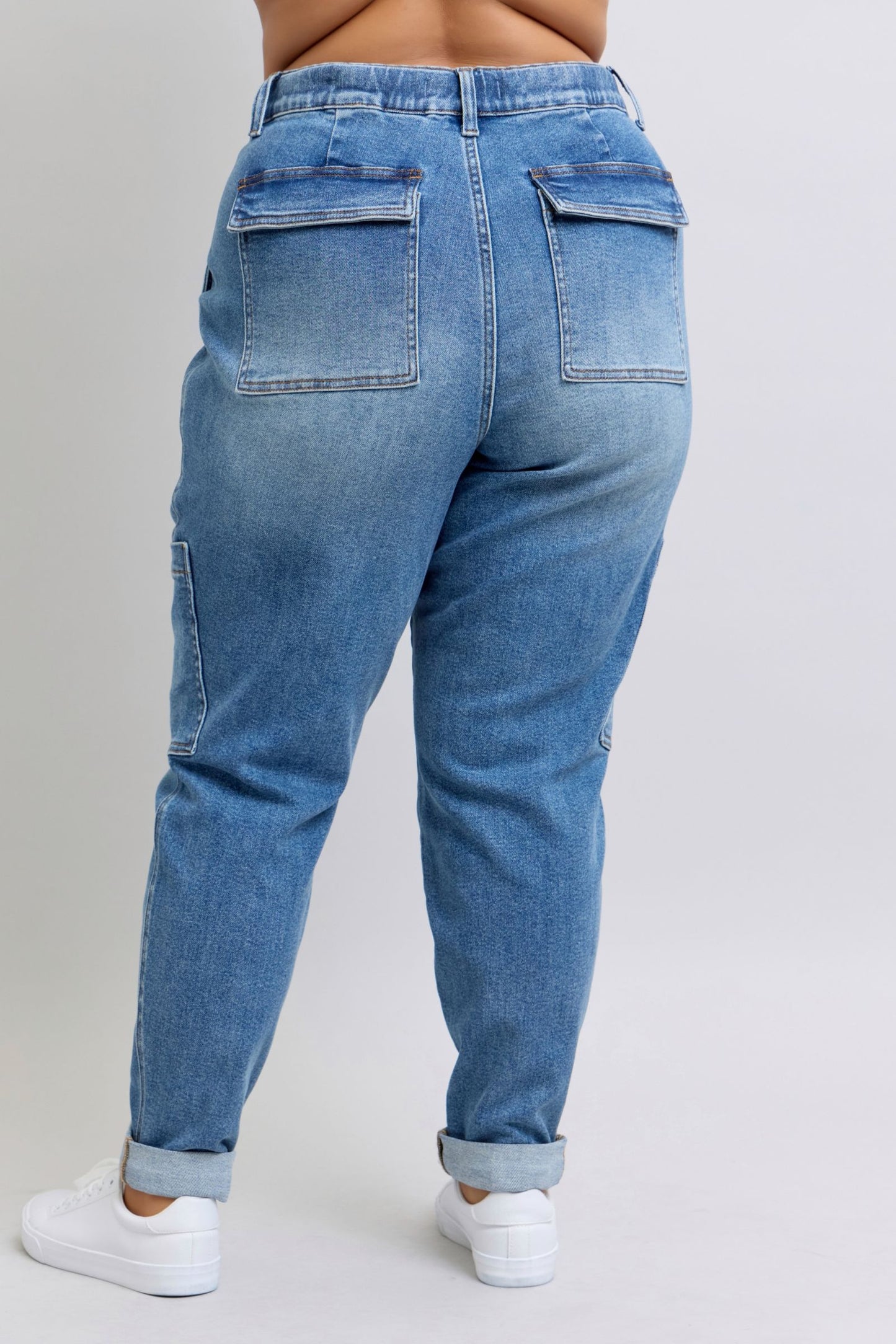 Clayton HR Cuffed Cargo Denim Jogger