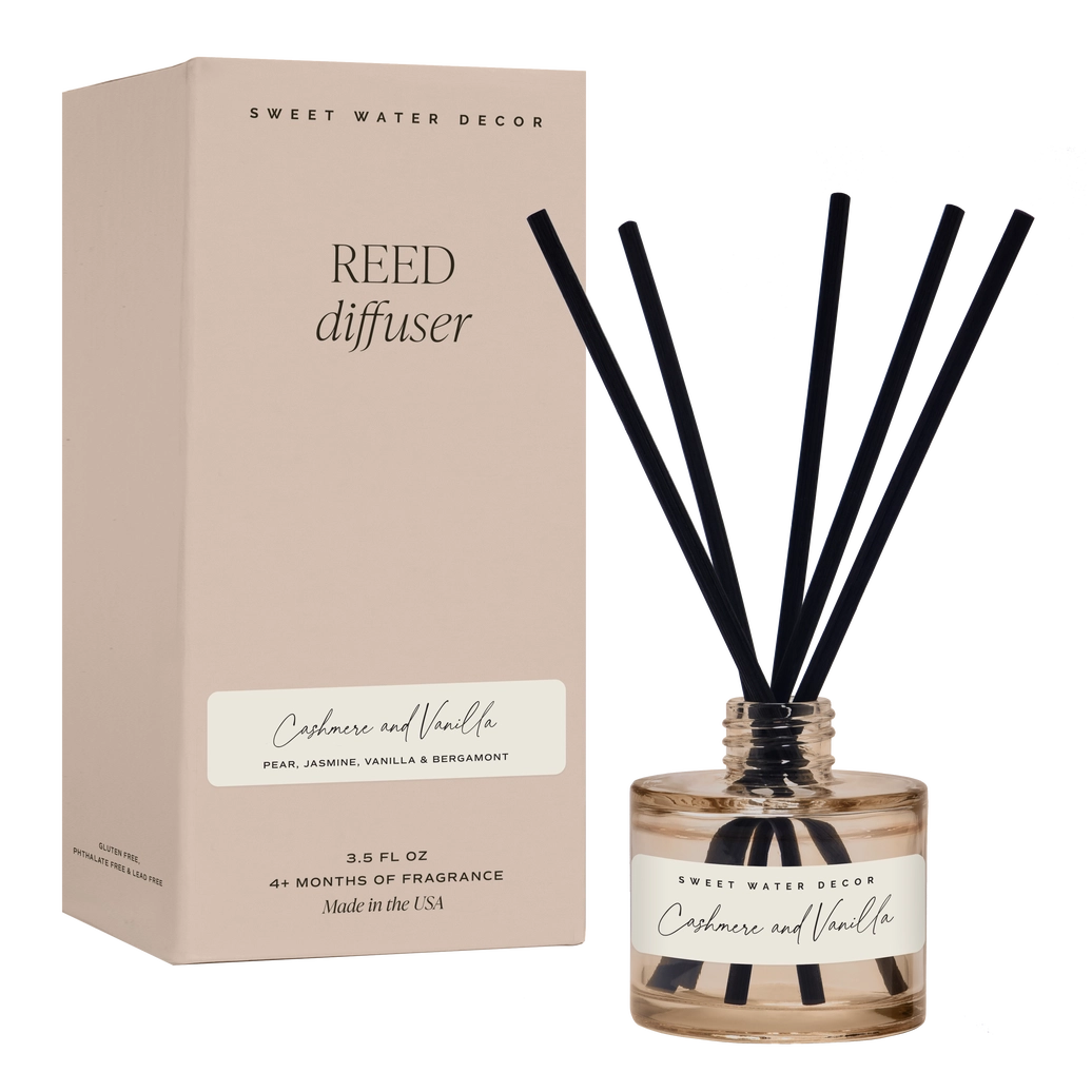 Cashmere and Vanilla Reed Diffuser